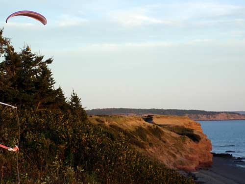 above dennis beach